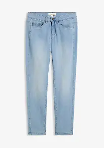 Straight Jeans Mid Waist, Stretch