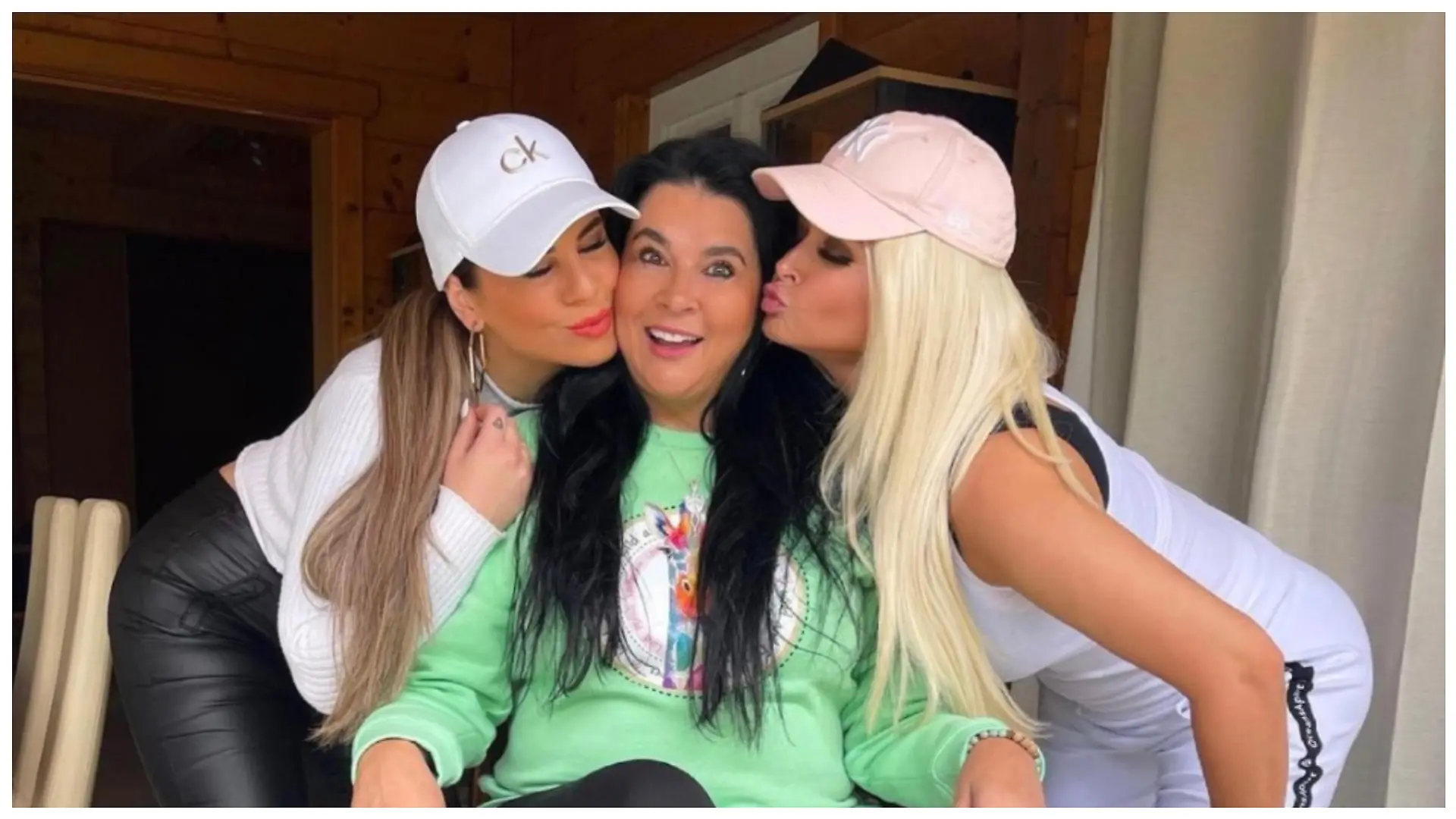 Jenny Frankhauser, Iris Klein und Daniela Katzenberger in der Schweiz, 2021