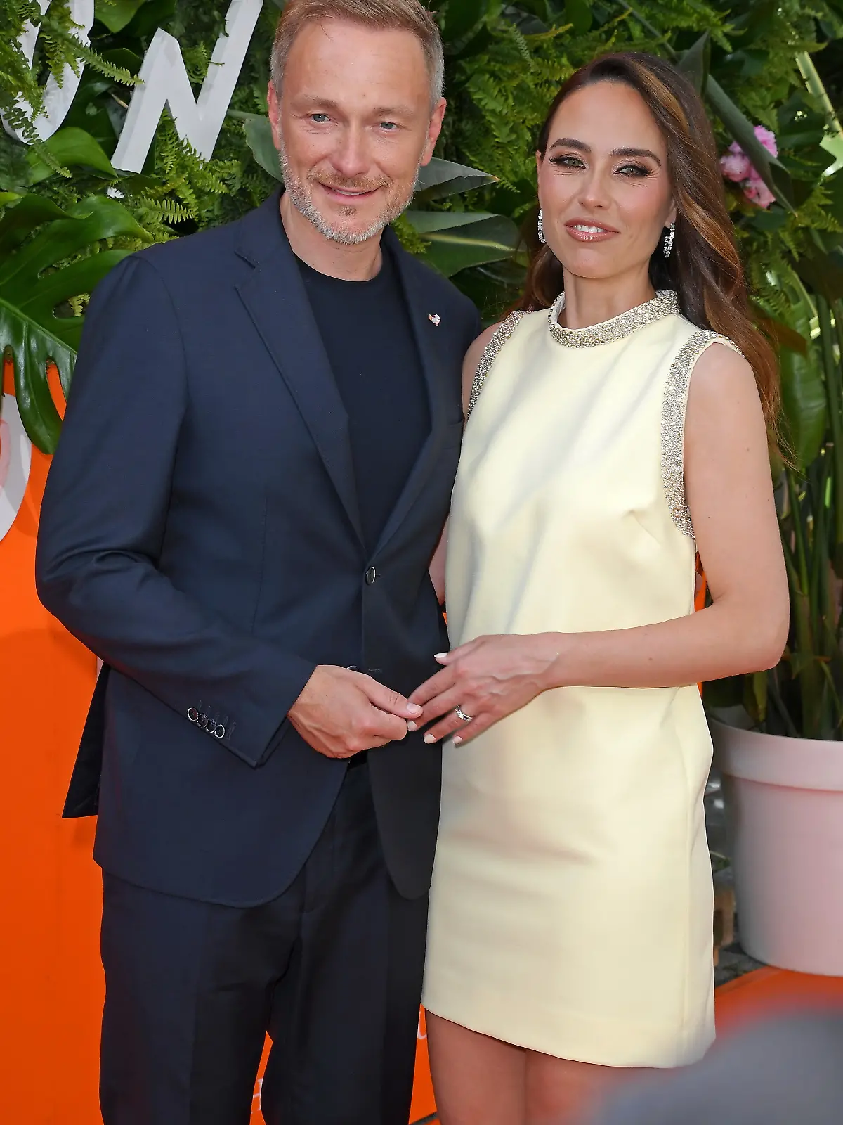 Christian Lindner mit Ehefrau Franca Lehfeldt / beim WoMen on Top Award 2025 Restaurant HATO - Fine Asian Cuisine in Düsseldorf am 26.06.2025 Sonderkonditionen: Preisabsprache bei Titelverwendung erforderlich