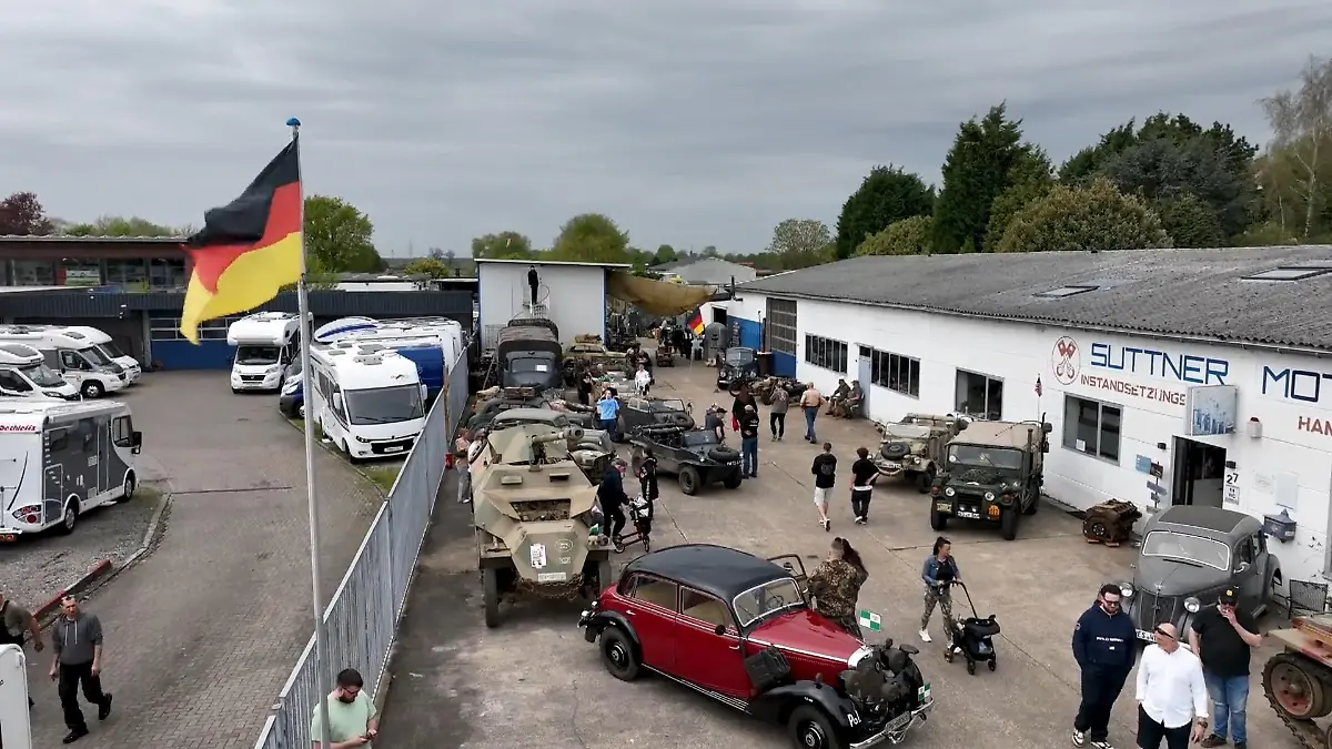Militärfahrzeug-Treffen in Hamminkeln Geschichte begeistert Besucher