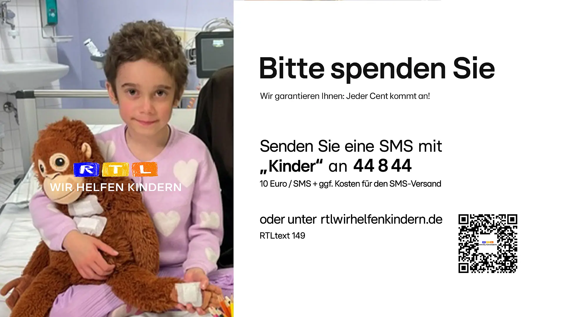 „RTL – Wir helfen Kindern” unterstützt das Kinderfest der Berliner Charité.