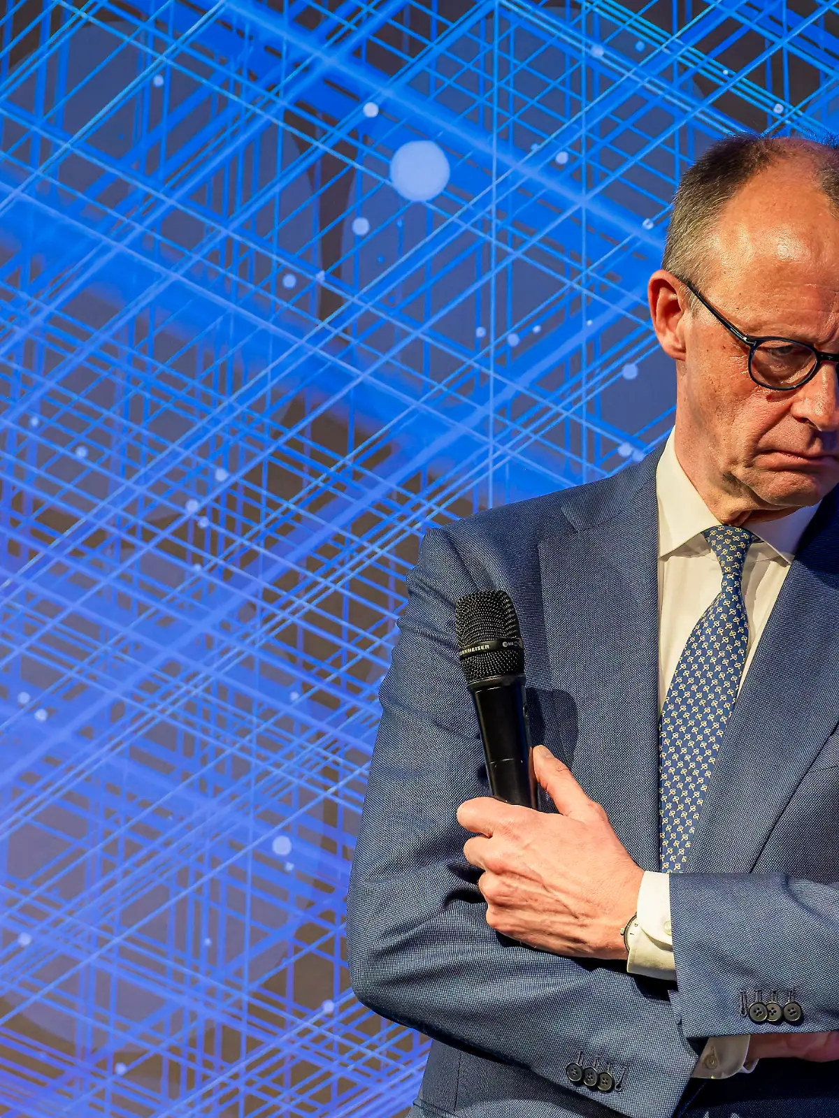 EUR, Deutschland, Berlin, 20.04.2026: Bundeskanzler Friedrich Merz (CDU) trifft sich mit Vertretern Jahresempfang des Bundesverbands deutscher Banken e.V.