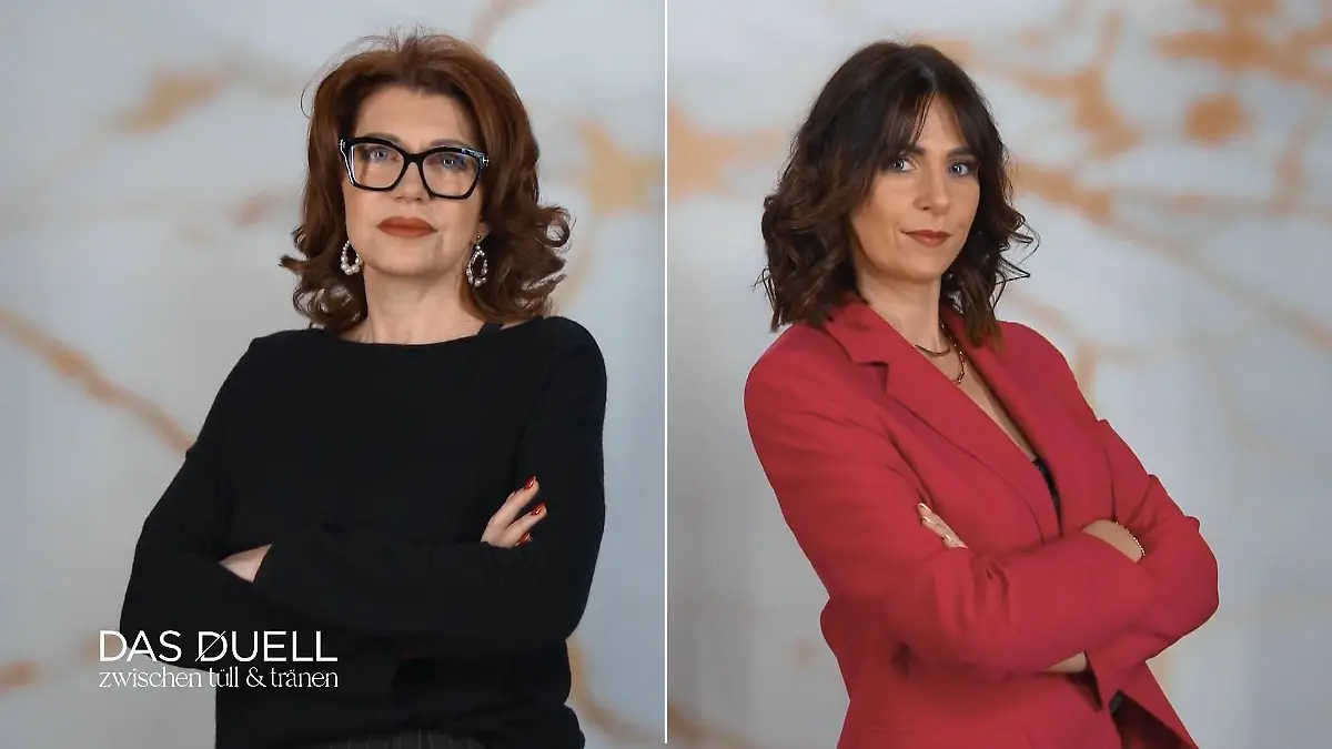 Christina Sonnek und Ann-Kathrin Nicklaus kämpfen um Braut Ninas Ja Duell um Ninas Kleid