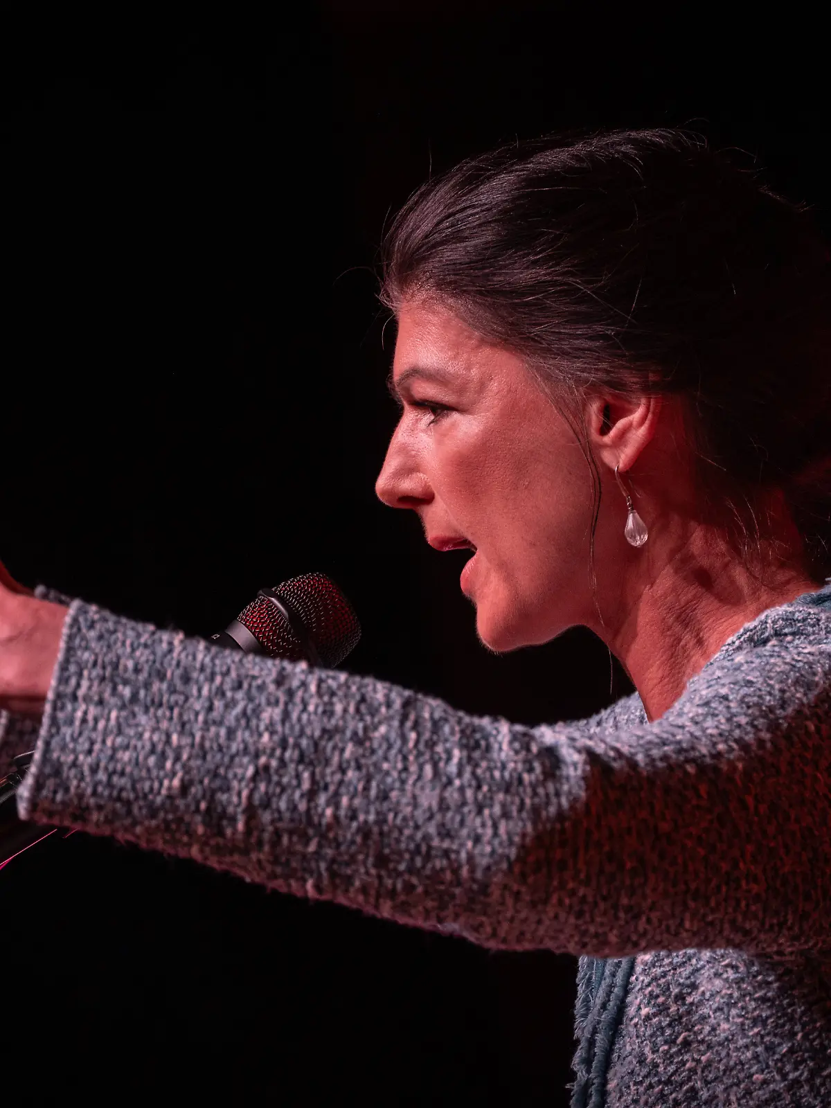 Sahra Wagenknecht ist die Gründerin und ehemalige Parteivorsitzende von BSW