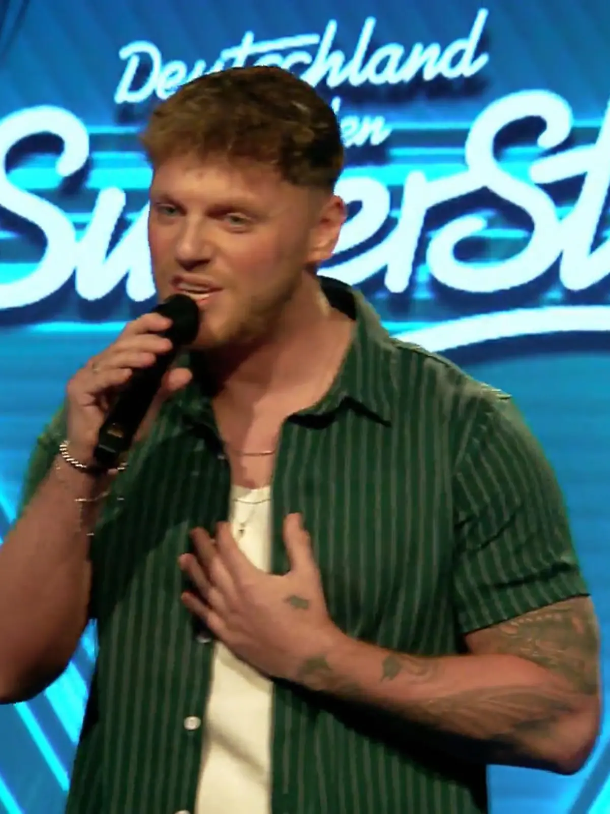 Bild zu: "Kann Maric mit „Grüne Augen lügen nicht“ Jury und Publikum überzeugen?"