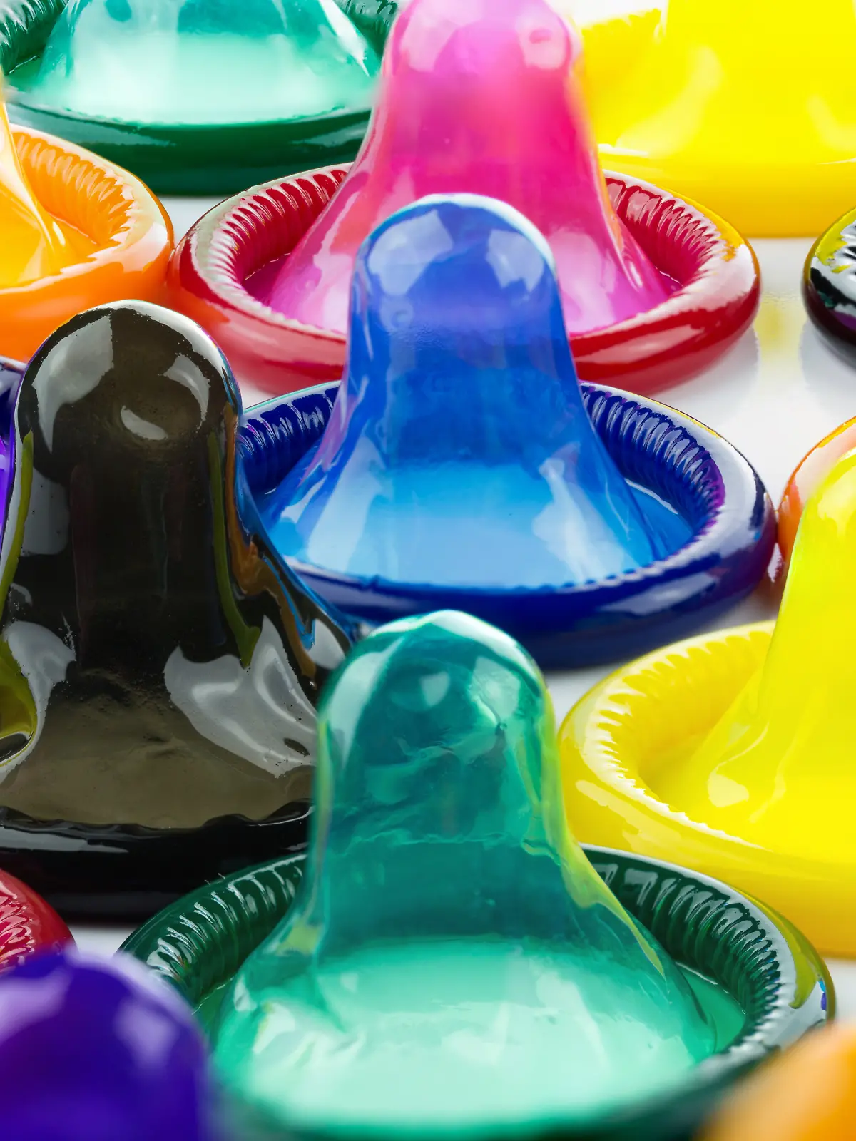 nj vb fr+ Bunte Kondome