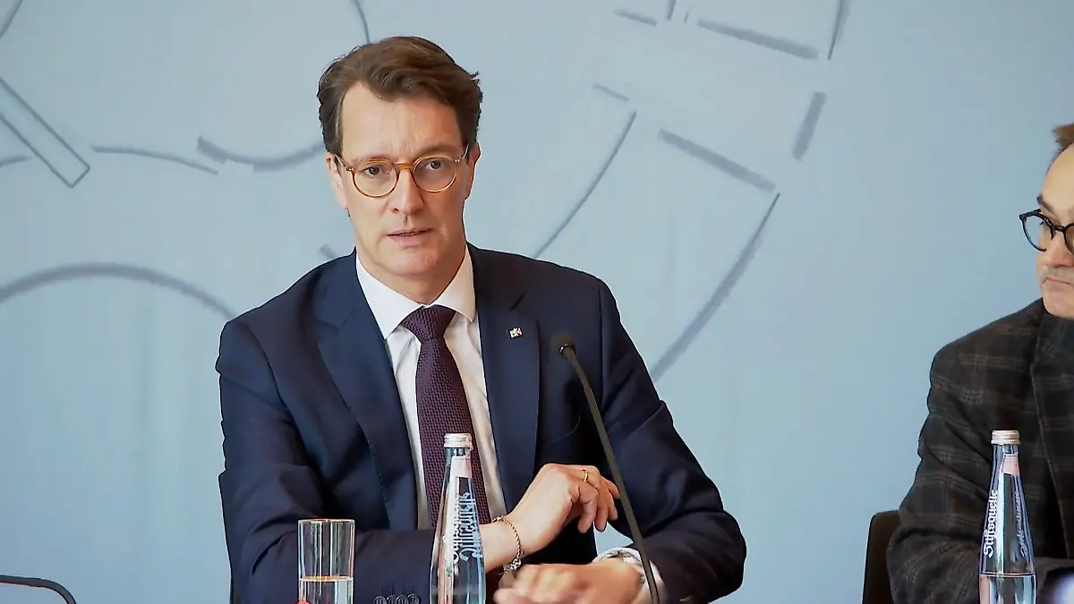 Wüst setzt auf Olympia PK vom Landesvater