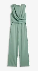 Overall aus glänzendem Satin