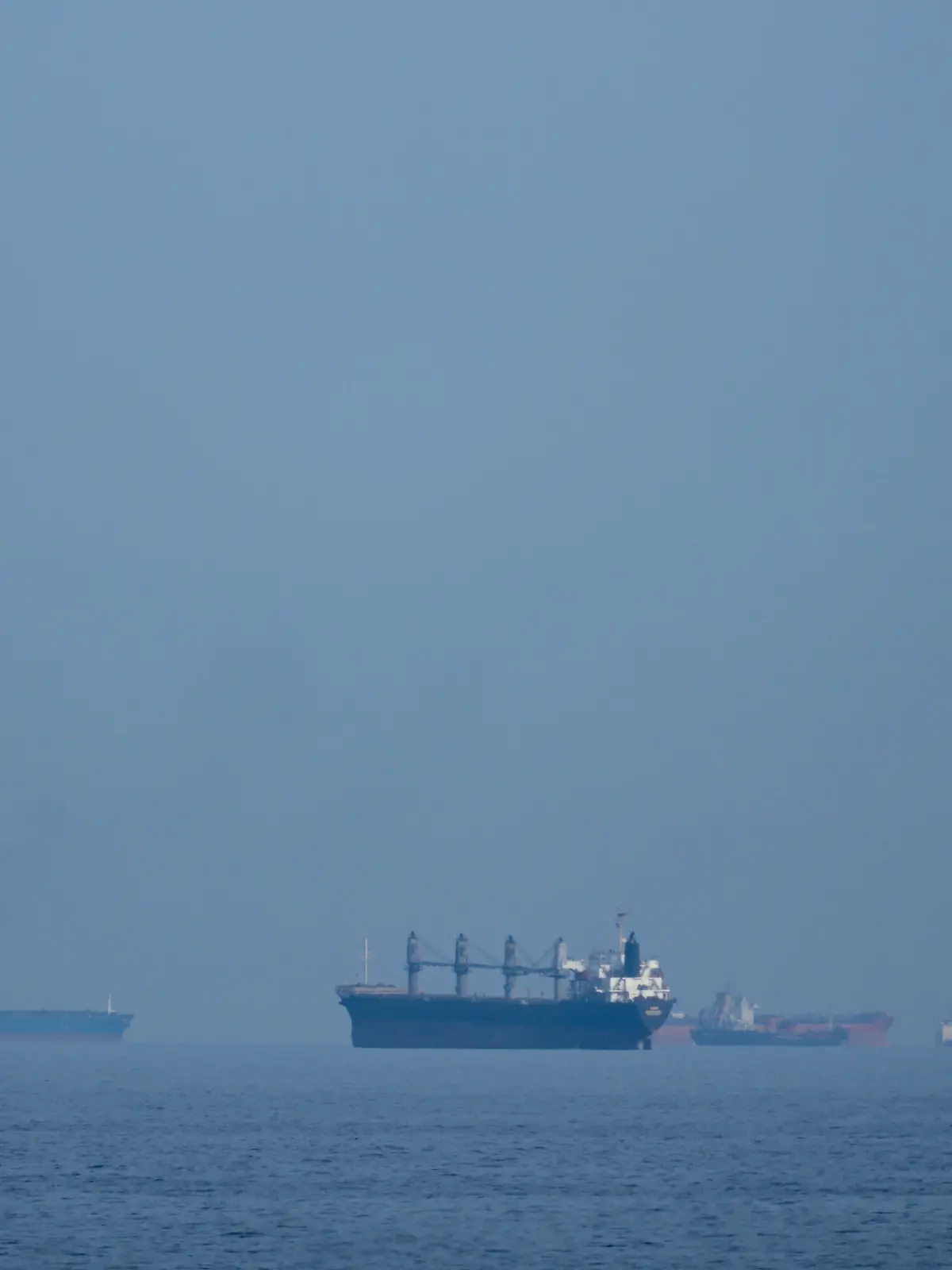 In der Straße von Hormus ist ein Containerschiff unter Beschuss geraten und dabei schwerbeschädigt worden. 