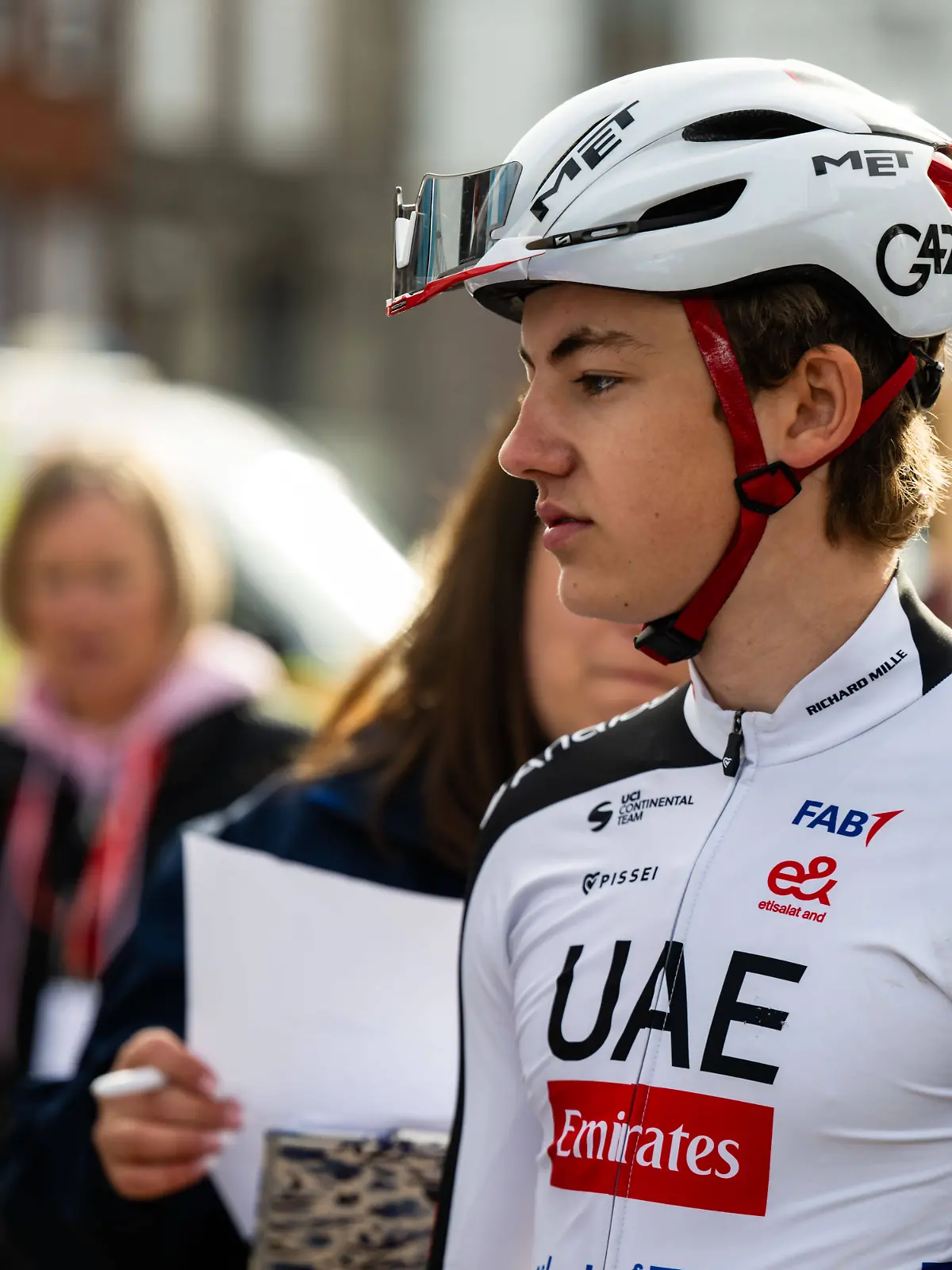 Radsport, Paris-Roubaix U23 Herren, 12.04.2026 Moritz Mauss GER, UAE Team Emirates Gen Z *** Cycling, Paris Roubaix U23 Men, 12 04 2026 Moritz Mauss GER, UAE Team Emirates Gen Z Copyright: xMarcelxHilgerx