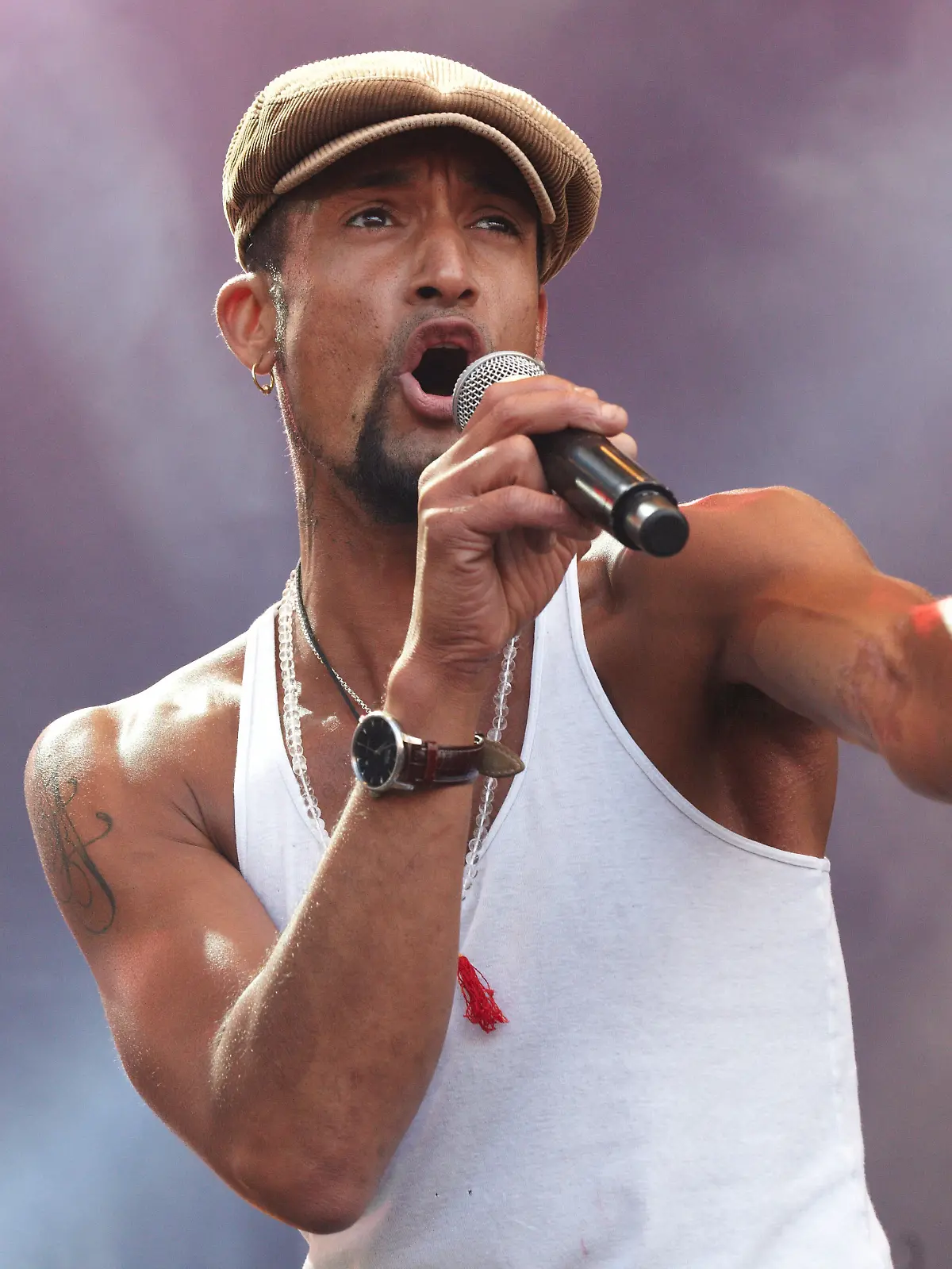 Auftritt von Mark Medlock beim „Superstar Open Air”-Konzert am Eckernförder Südstrand