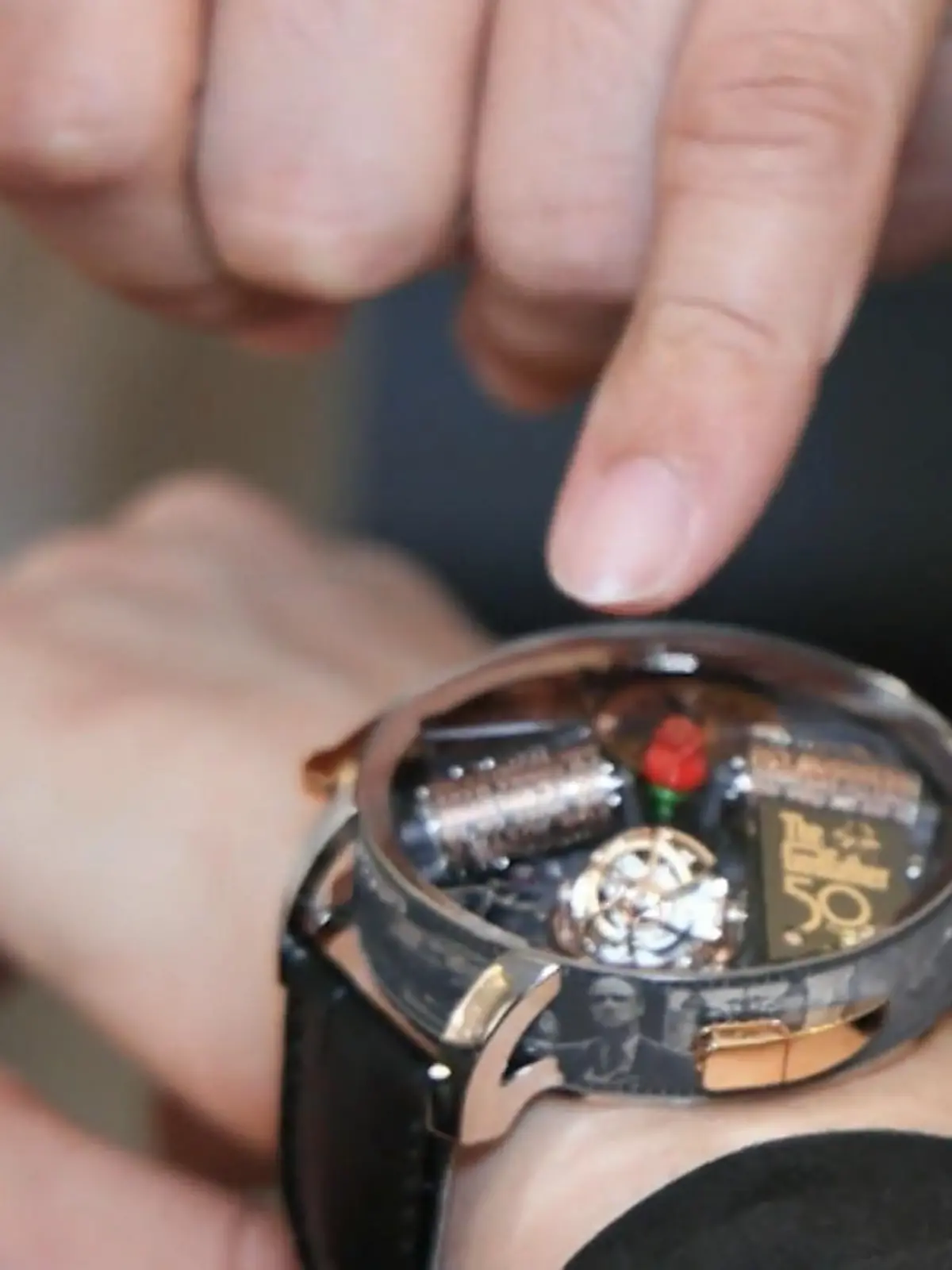 Bild zu: "Besuch auf der Luxusuhrenmesse in Genf"