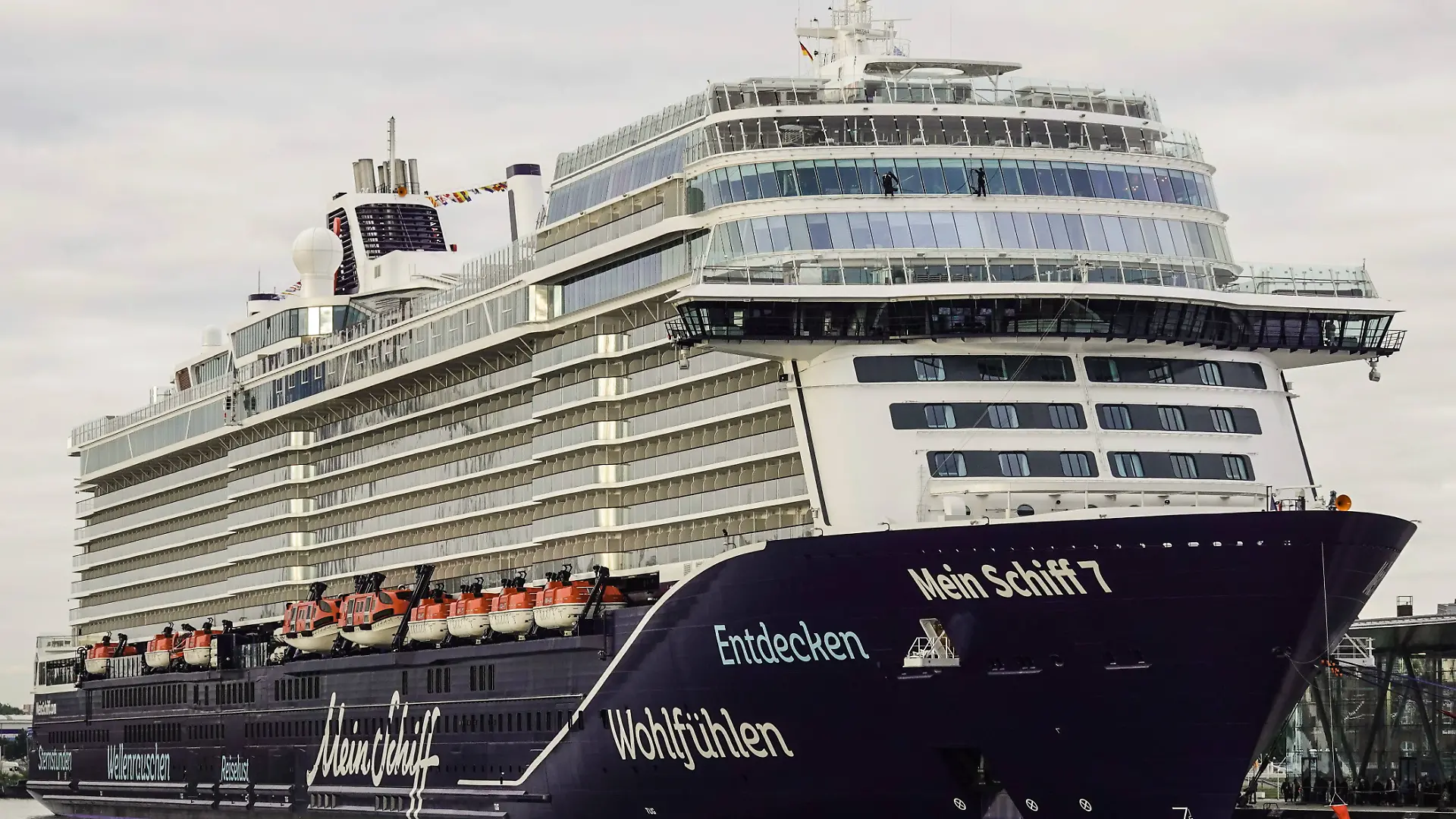 Sorgen auf der Mein Schiff 7. (Symbolbild)