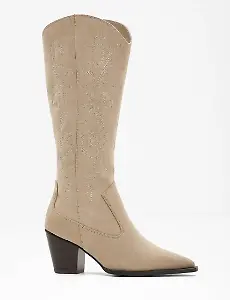 Cowboy-Stiefel mit Stickerei