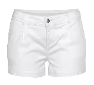 Shorts aus Baumwollstretch 