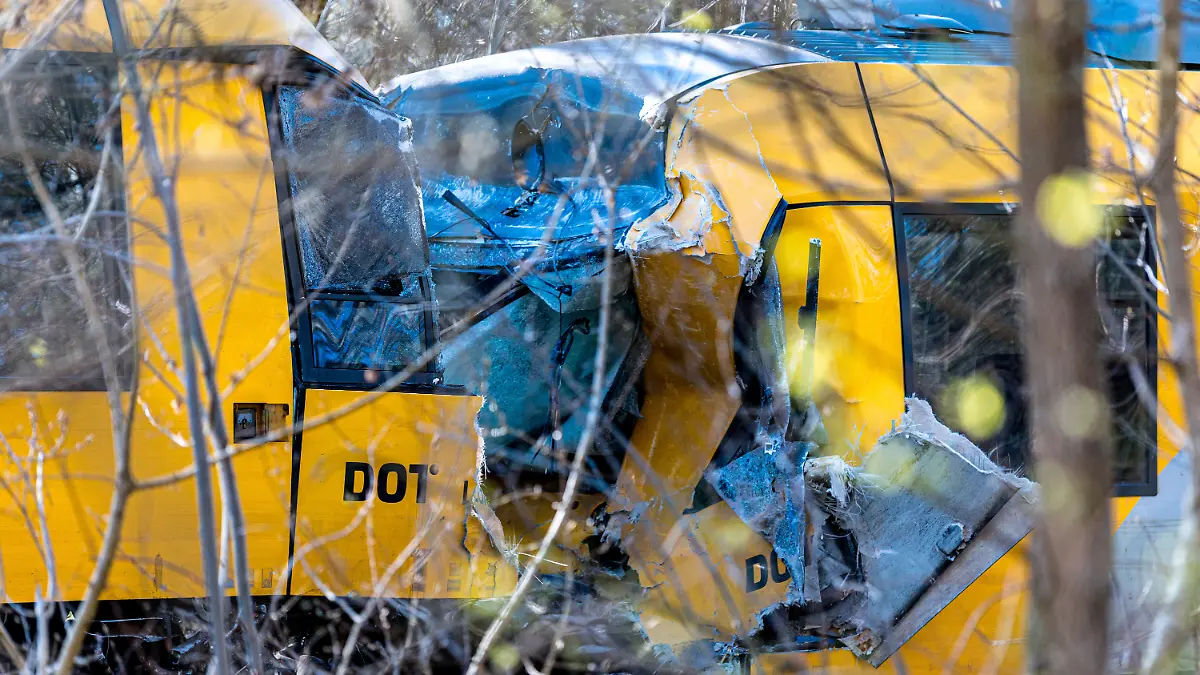 Zwei Züge sind am Morgen auf der Bahnstrecke zwischen Hillerød und Kagerup, nördlich von Kopenhagen, zusammengestoßen. Bei dem Zugunglück sind nach Angaben der Polizei mehrere Menschen verletzt worden. +++ dpa-Bildfunk +++