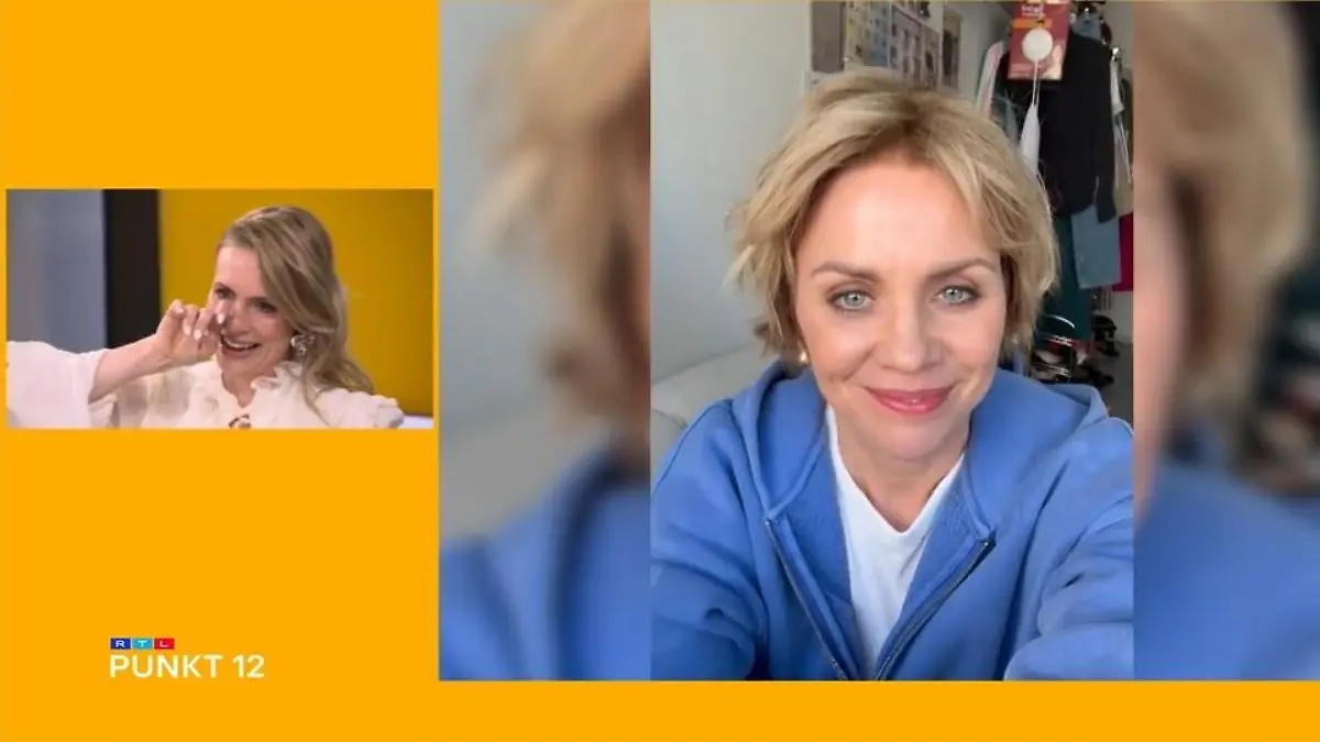 Gisa Zach überrascht ihre Kollegin Lara mit einer süßen Videobotschaft. 