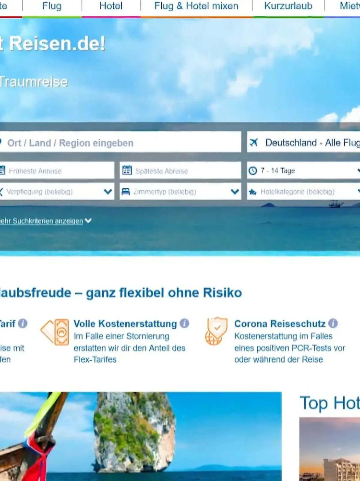 Bild zu: "Das sind die besten Reiseportale"