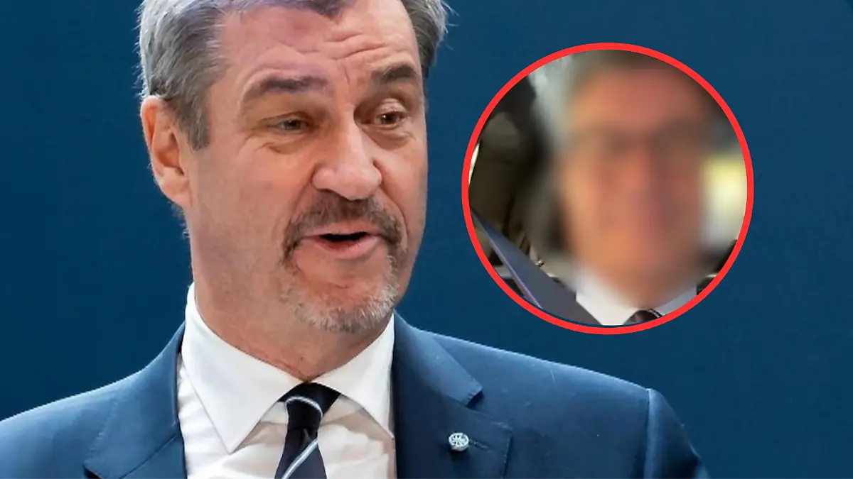 Neuer Look nach Missgeschick! SO sieht Markus Söder nicht mehr aus CSU-Chef überrascht im Landtag