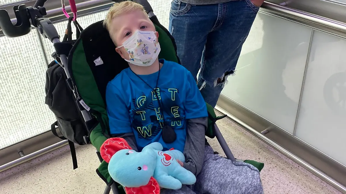 "Bruce" war Gabryel Atkinsons liebstes Kuscheltier - jetzt ist es weg. Und mit ihm die Asche des verstorbenen 7-jährigen.