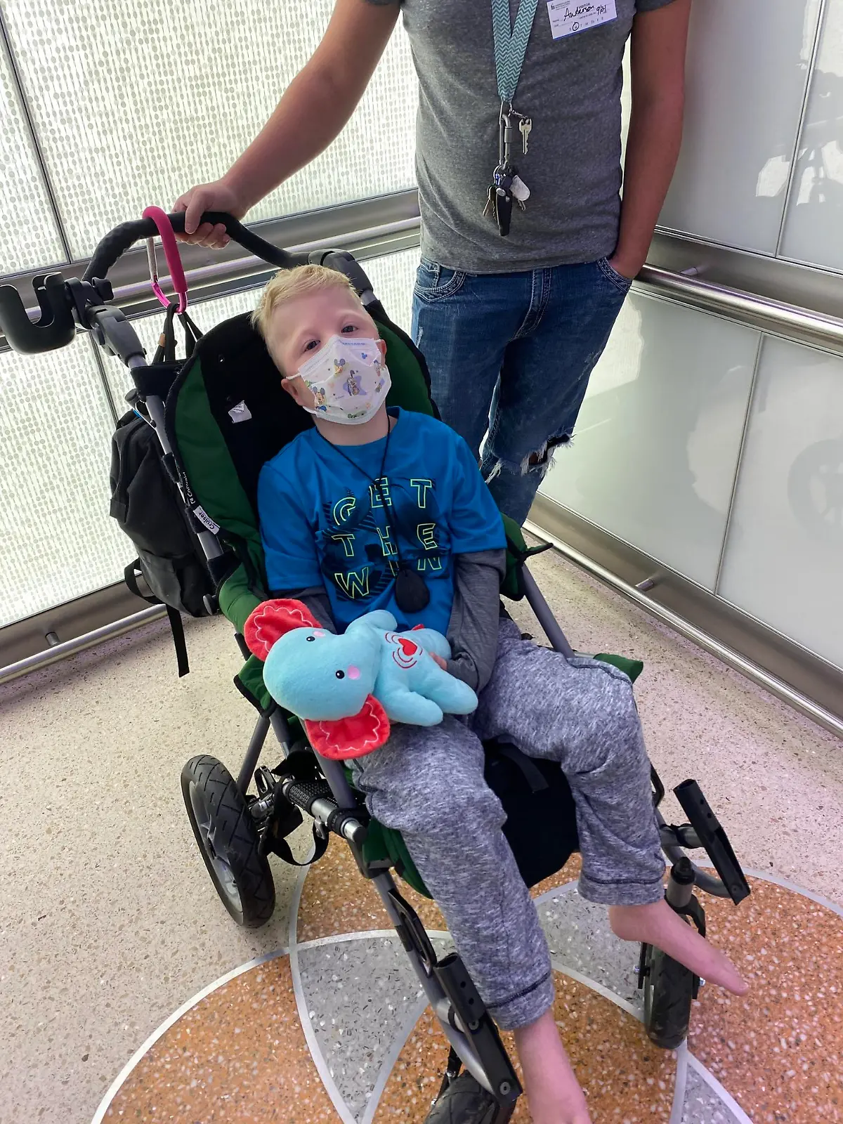 "Bruce" war Gabryel Atkinsons liebstes Kuscheltier - jetzt ist es weg. Und mit ihm die Asche des verstorbenen 7-jährigen.