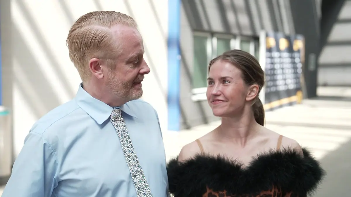 Ross Antony und Mariia Maksina