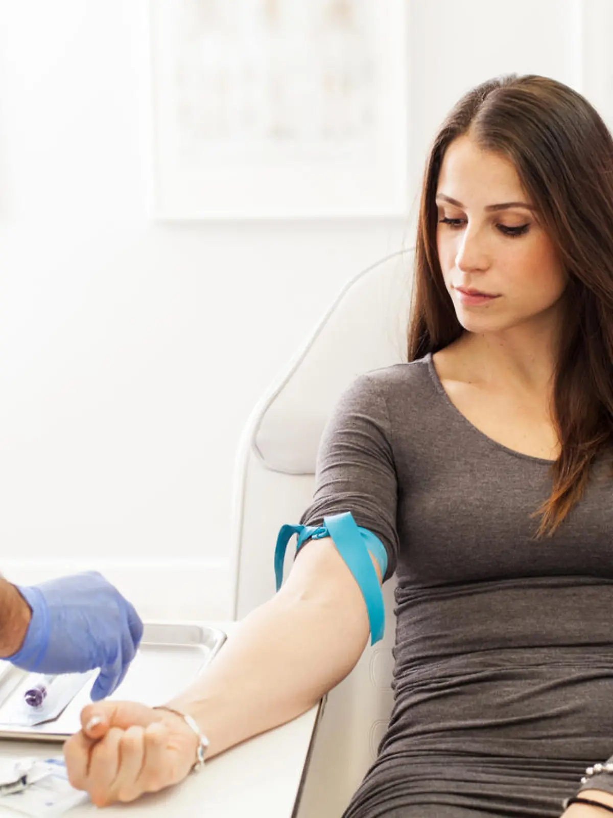 Beim Zöliakie-Test wird das Blut der Patienten auf Antikörper untersucht