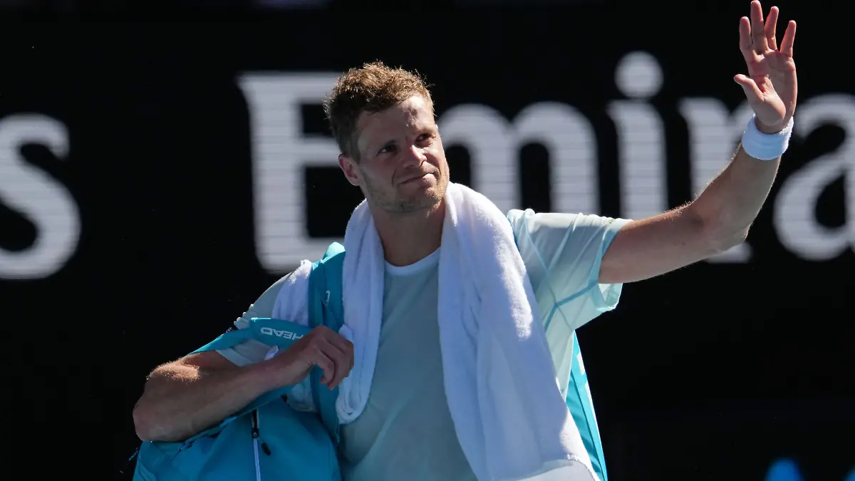 In Madrid muss sich Yannick Hanfmann früh aus dem Turnier verabschieden. (Archivbild)