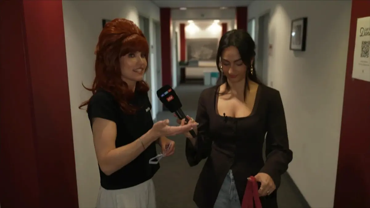 Wie Discofox-sicher sind die Promis und Profis? Backstage-Challenge bei "Let's Dance"