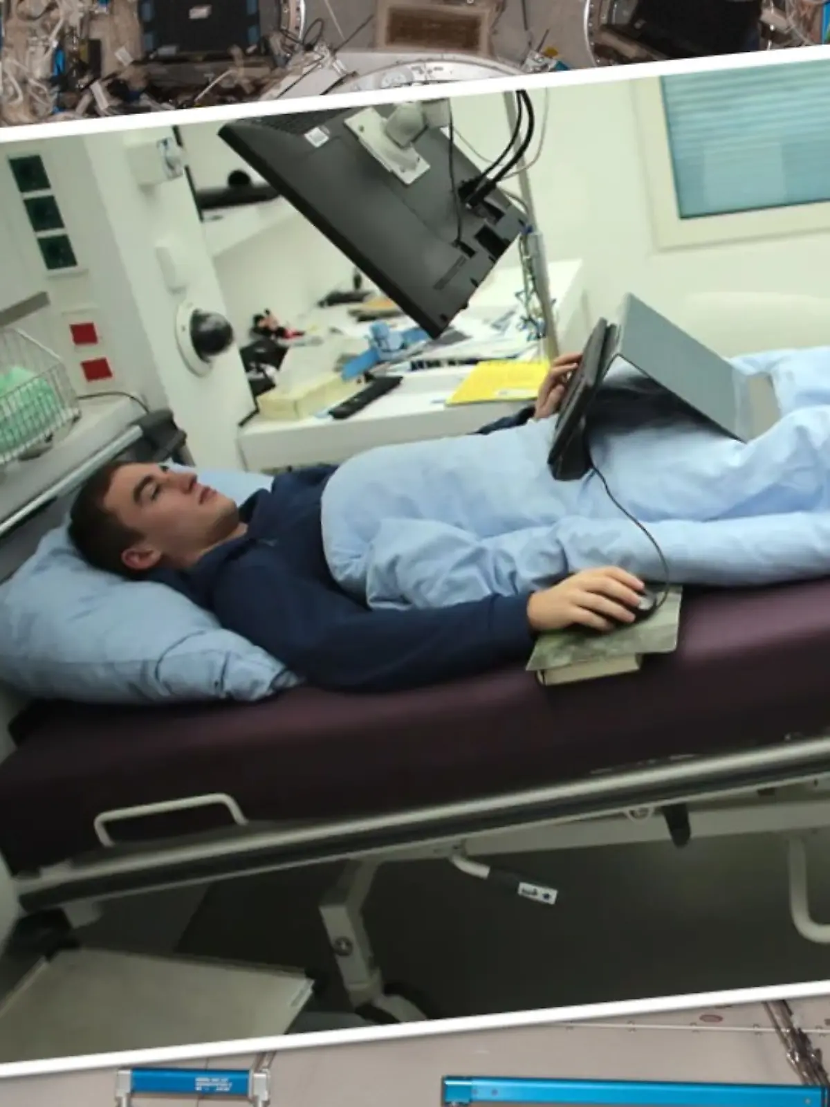 Bild zu: "88 Tage rumliegen für 18.000 Euro – Megaversuch im Raumfahrtzentrum startet"