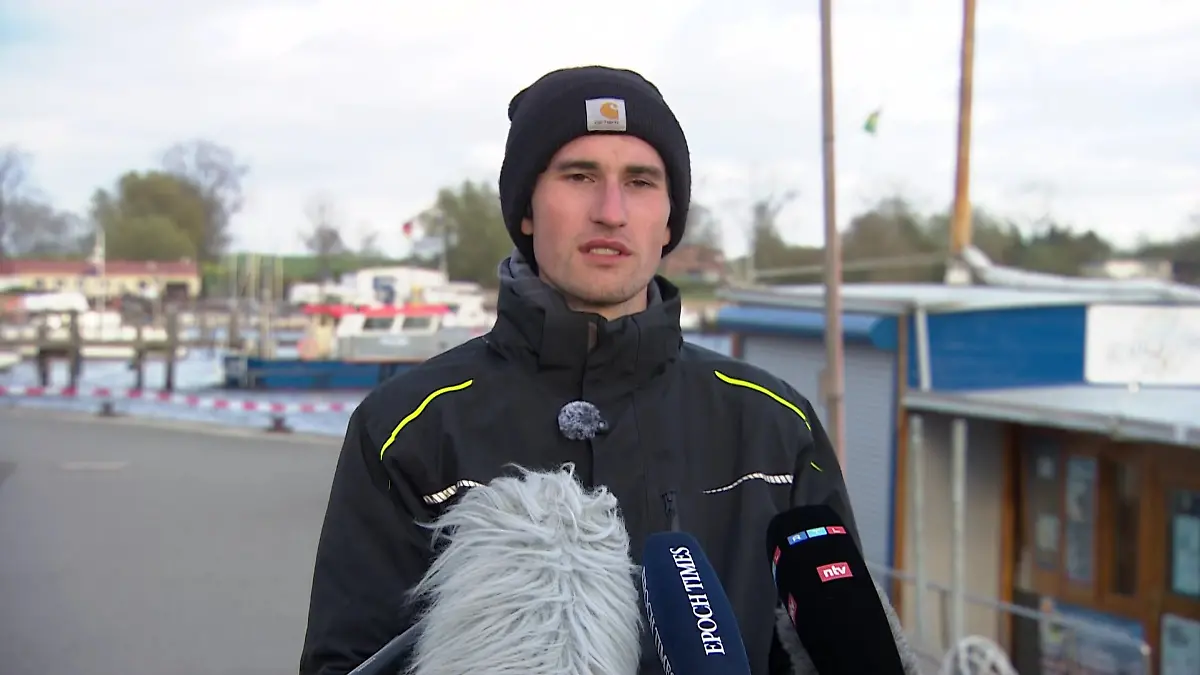 Felix Bohnsack ist der technische Leiter der Rettungsaktion für Wal Timmy