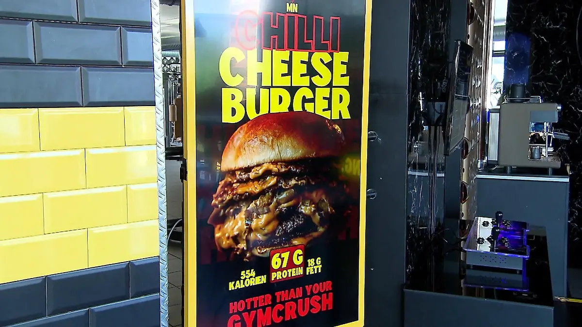 Fast Food für Fitness-Fans Burger nach dem Training