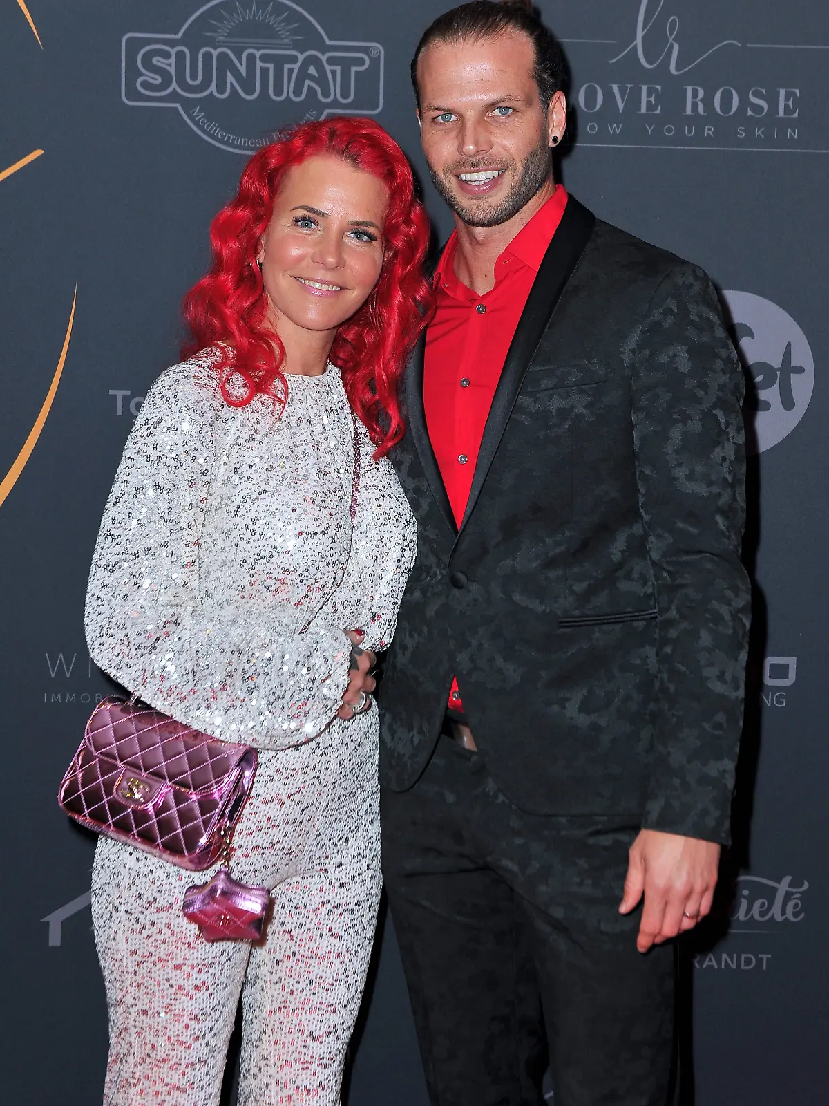 All Together Charity-Gala. Dennis und Dana Diekmeier anläßlich der All Together Charity-Gala am 03.12.2024 im Wintervariete Heidelberg. 20241203MWI017476 *** All Together Charity Gala Dennis and Dana Diekmeier on the occasion of the All Together Charity Gala on 03 12 2024 at the Wintervariete Heidelberg 20241203MWI017476