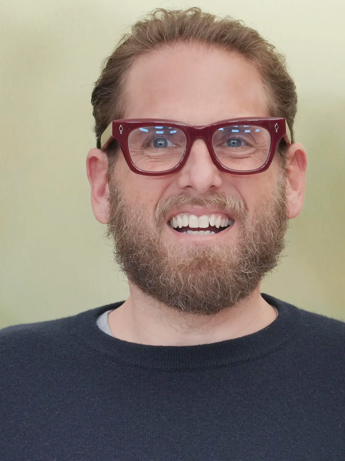 Jonah Hill at the APPLE TV Press Day held at the Santa Monica Barker Hangar in Santa Monica, CA on Tuesday, ?February 3, 2026. (Photo By Sthanlee B. Mirador/Sipa USA)