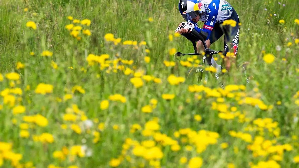 Florian Lipowitz legte ein überzeugendes Zeitfahren ab.
