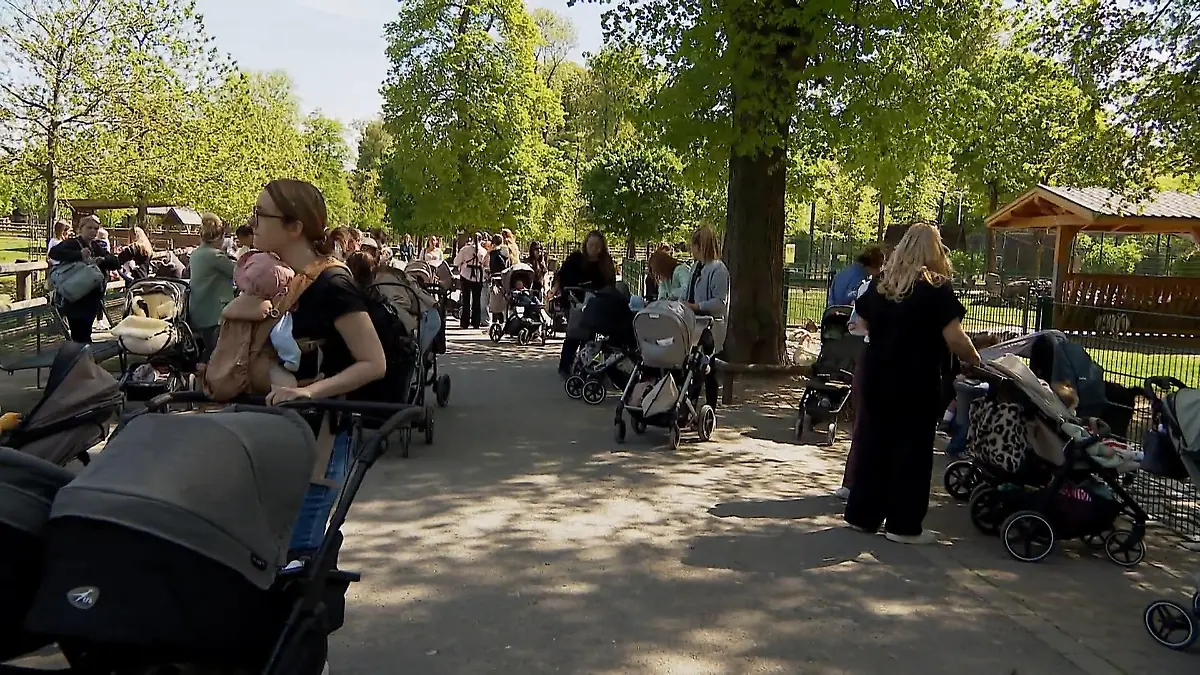 „Mamacita Walk“ für junge Mütter Austausch statt Alltag allein