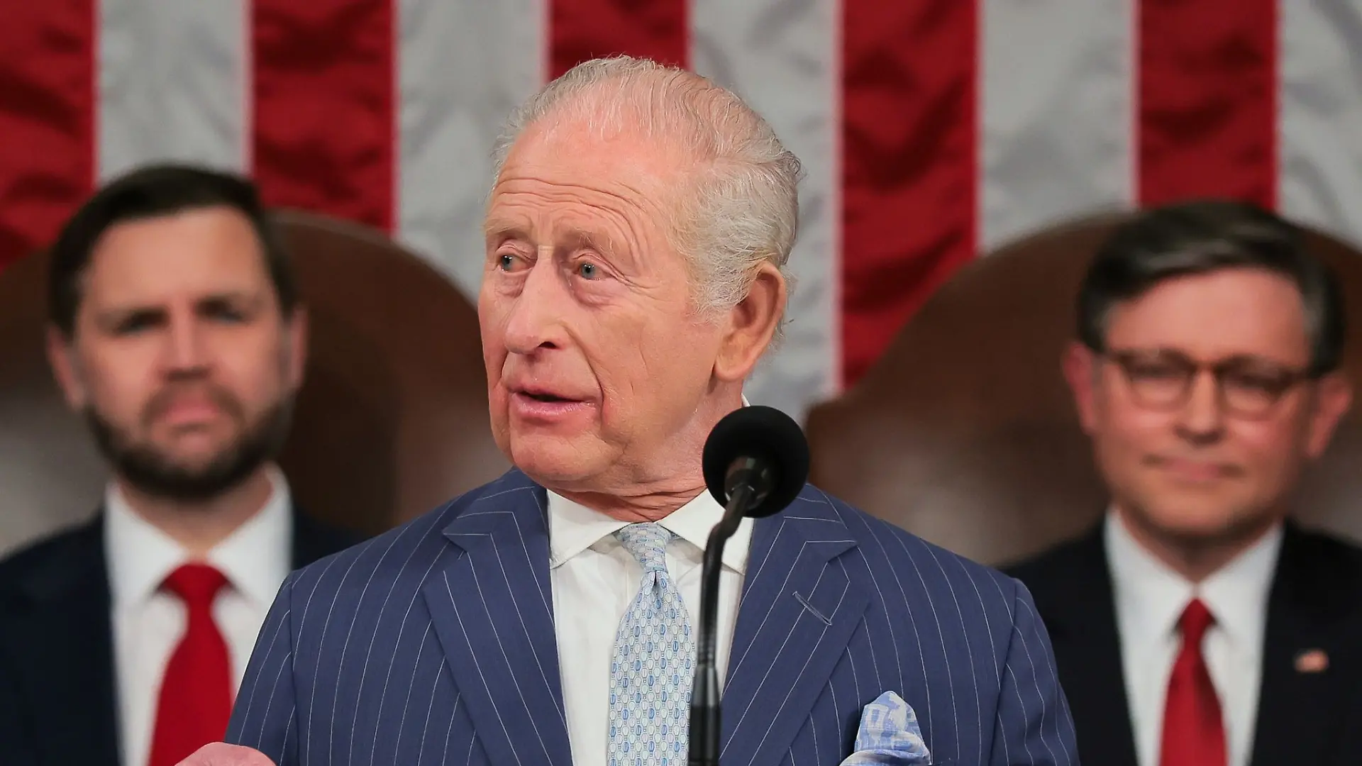 Charles ist erst der zweite Monarch nach seiner Mutter Queen Elizabeth II., der zum US-Kongress sprach.