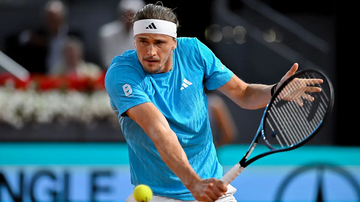 Alexander Zverev erreicht in Madrid das Viertelfinale.