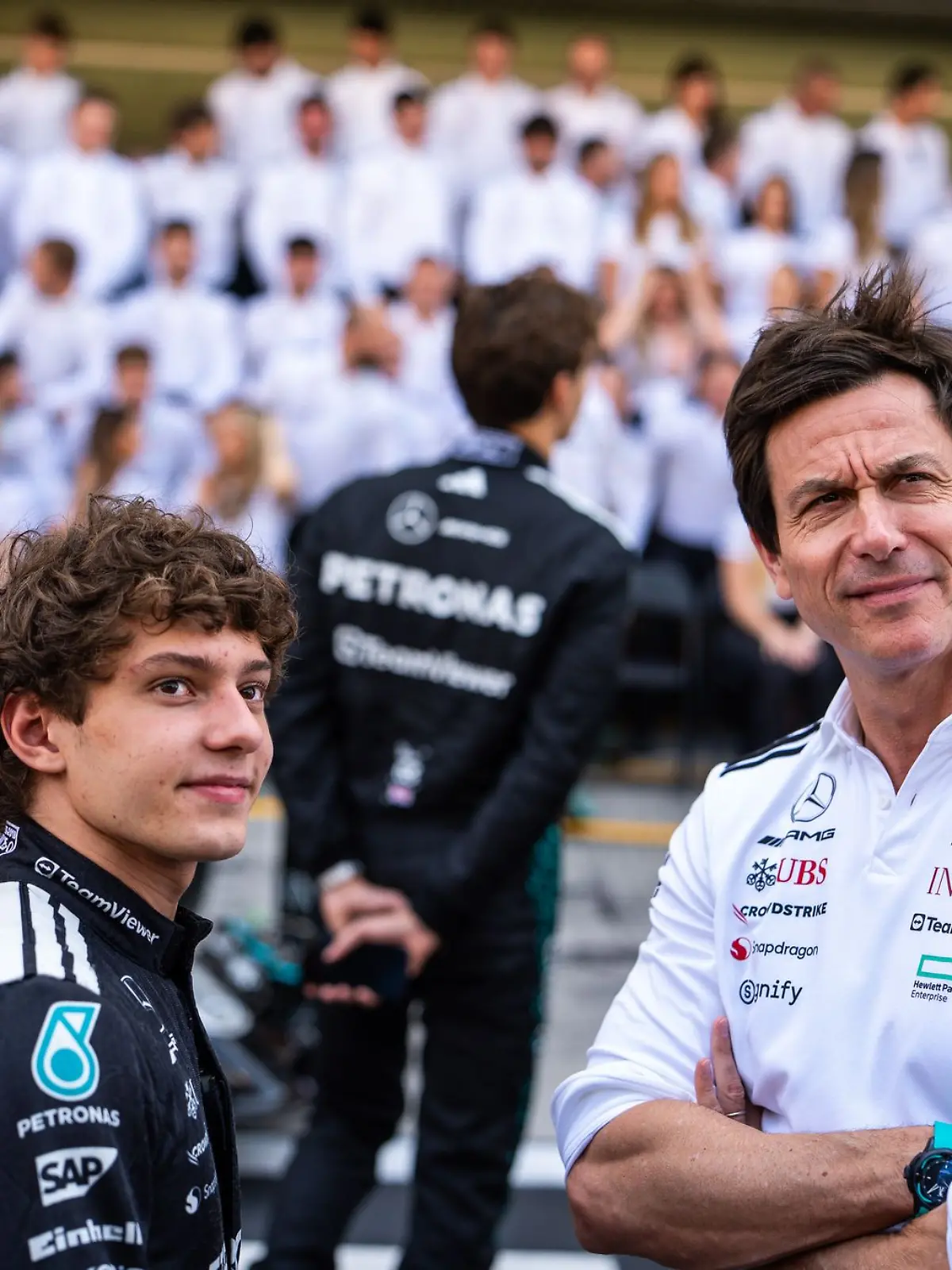 Bild zu: "Antonelli ein bisschen wie Vettel: Typ Lausbub, aber eiskalt"