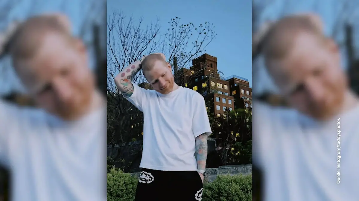 Haare ab! Ed Sheeran trennt sich von seinem Markenzeichen Sänger ist kaum wiederzuerkennen!