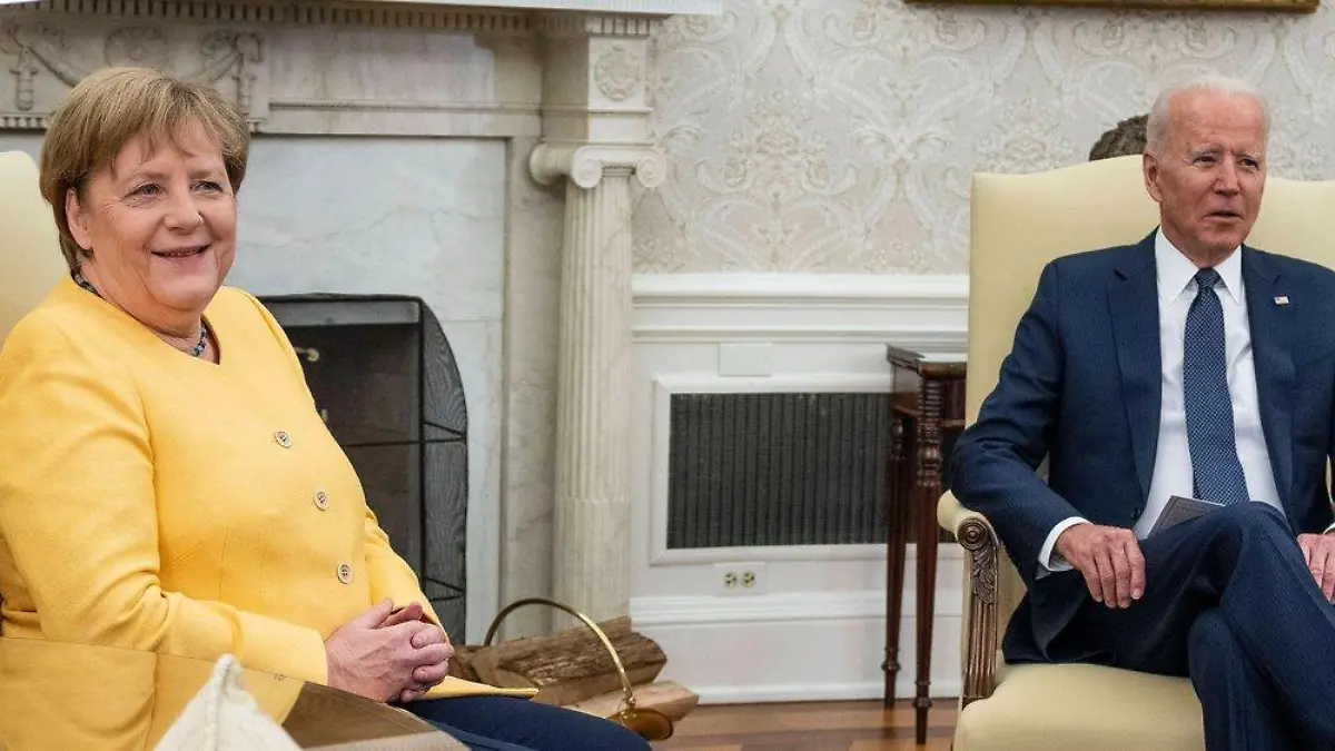 Angela Merkel: Ein letztes Mal als Kanzlerin im Weißen Haus