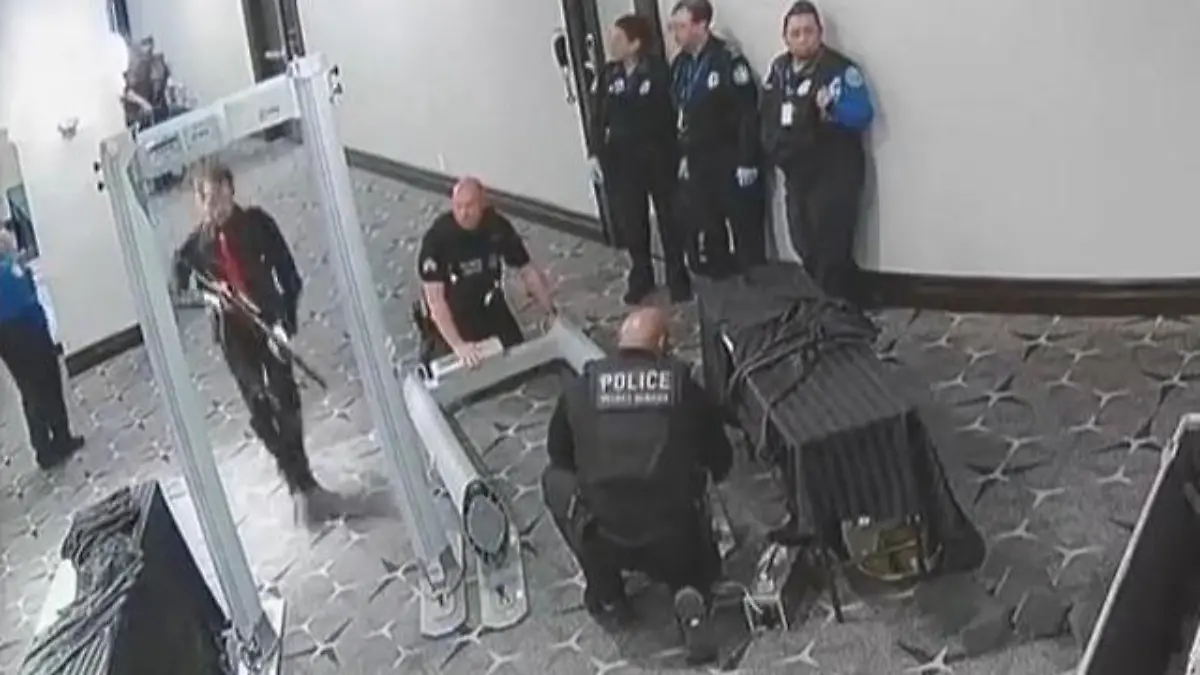 Neues Video! Hier durchbricht der Trump-Attentäter die Sicherheitskontrolle Schüsse bei Dinner in Washington