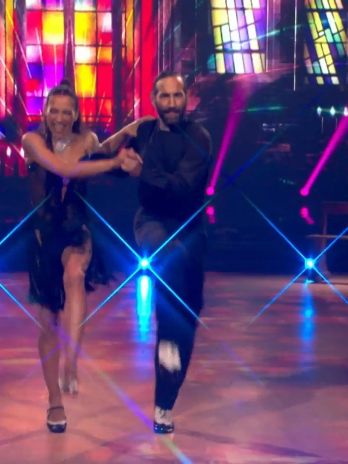 Bild zu: "Nadja kann die Jury mit ihrem Jive begeistern"