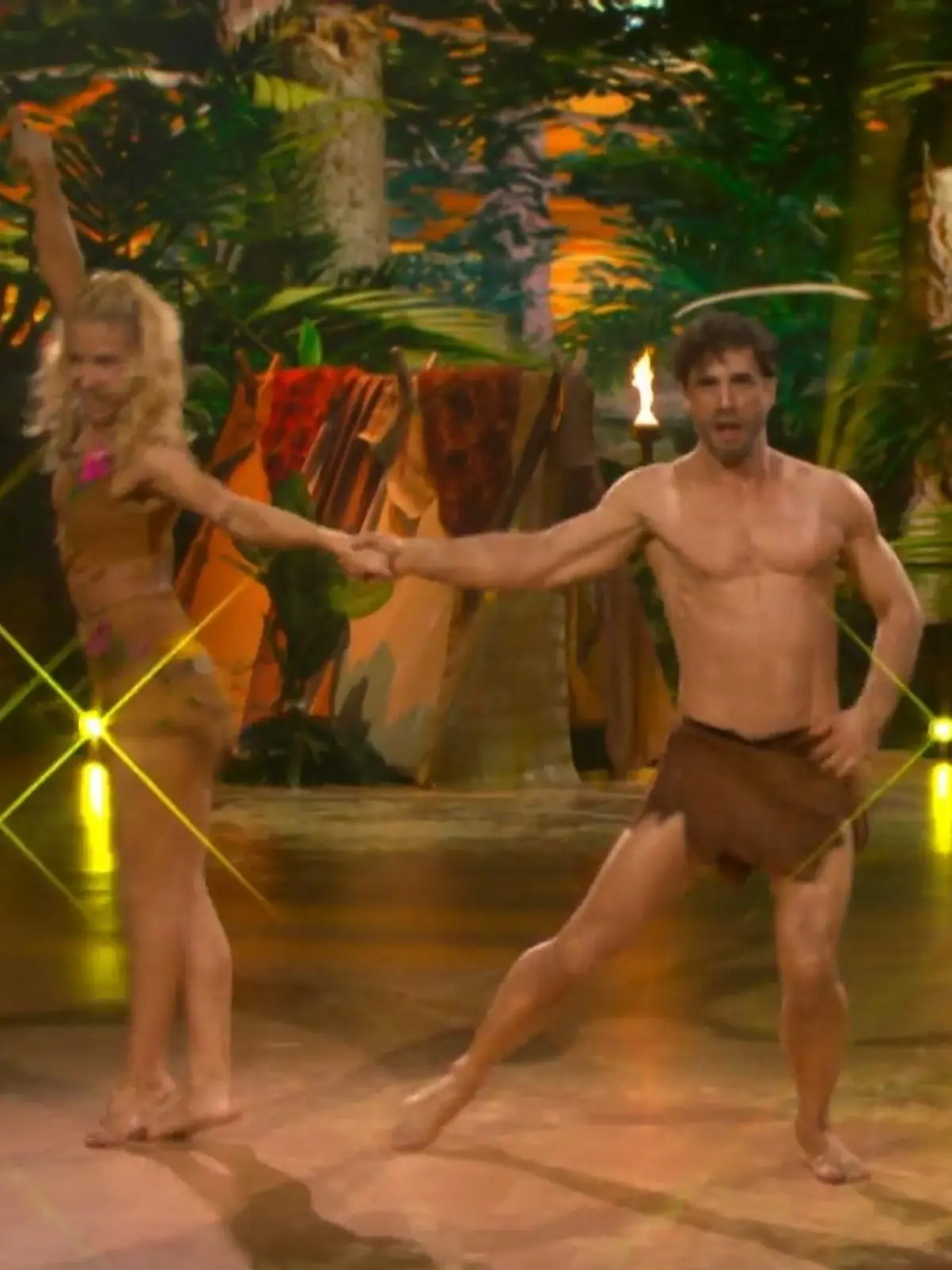 Bild zu: "Jan Kittmann wird bei seiner Samba zum Tarzan"