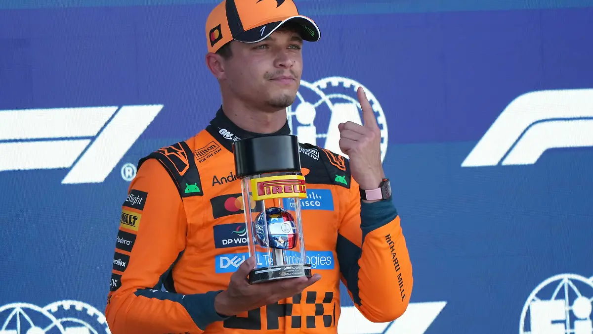Lando Norris steht in der Sprint-Qualifikation ganz vorne.