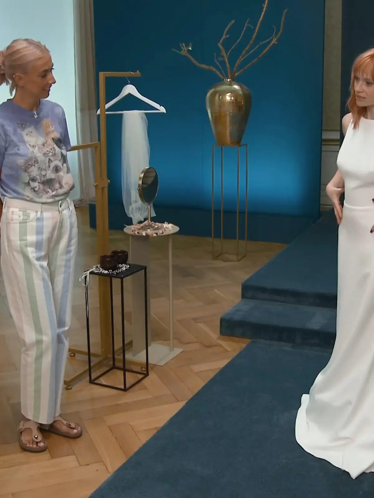Bild zu: "Kann Kleid eins Kathleen packen?"
