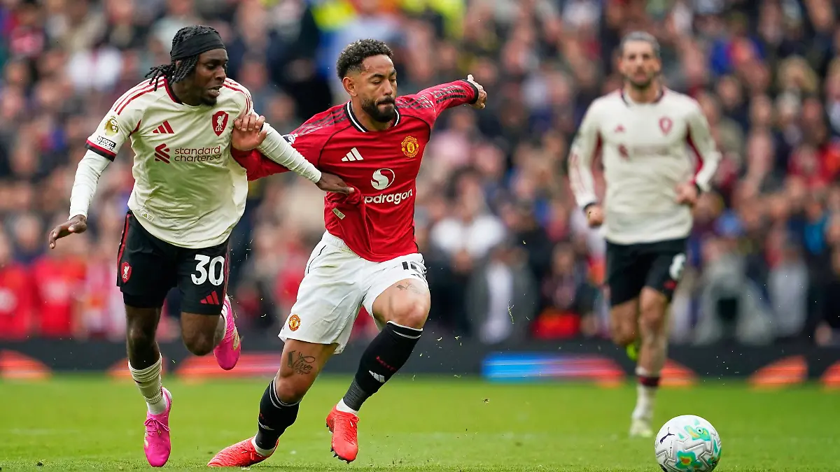 Der frühere Herthaner Matheus Cunha eröffnete das Torfestival im Old Trafford.