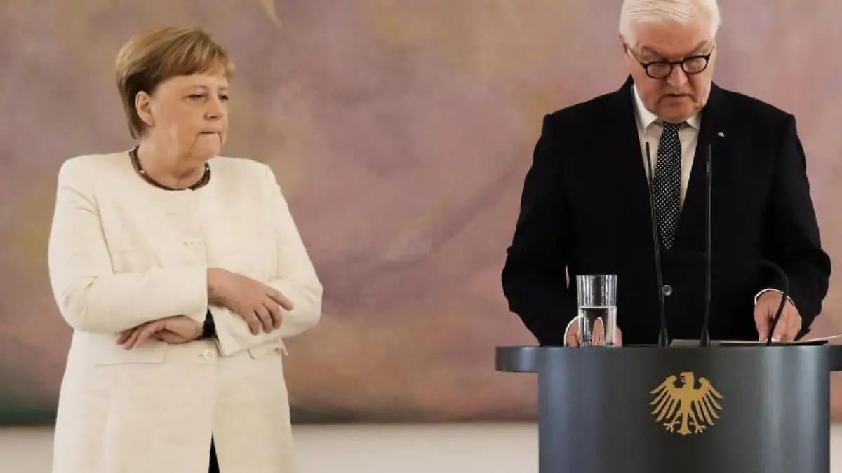 Merkel hat erneut Zitteranfall