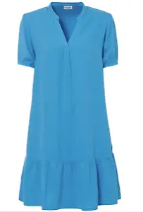 Minikleid aus Musselin