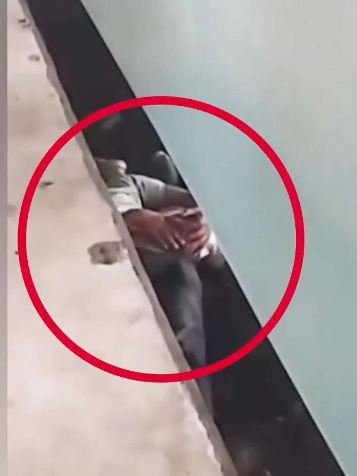 Bild zu: "Um Sohn (1) zu schützen! Vater springt ins Gleisbett – dann kommt der Zug "